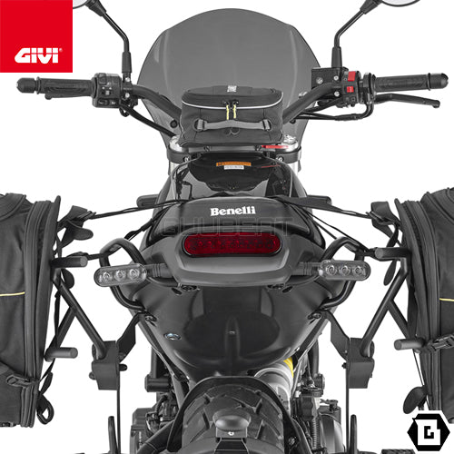 GIVI TR8704 サイドバッグサポート クイックリリース機能付き REMOVE-X (リムーブエックス)／BENELLI レオンチーノ 500 / BENELLI レオンチーノ 500 トレール専用