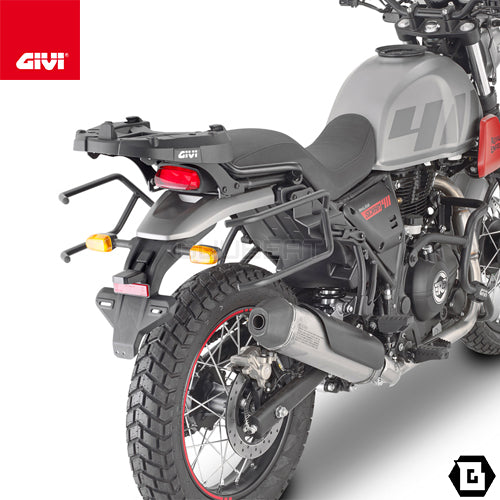 GIVI TR9055 サイドバッグサポート クイックリリース機能付き REMOVE-X (リムーブエックス)／ROYAL ENFIELD スクラム 411専用