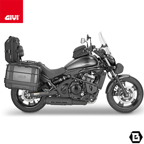 GIVI TRK33B TREKKER トップ・サイドケース兼用 ブラックアルミカバータイプ MONOKEYタイプ 33L容量 ブラック