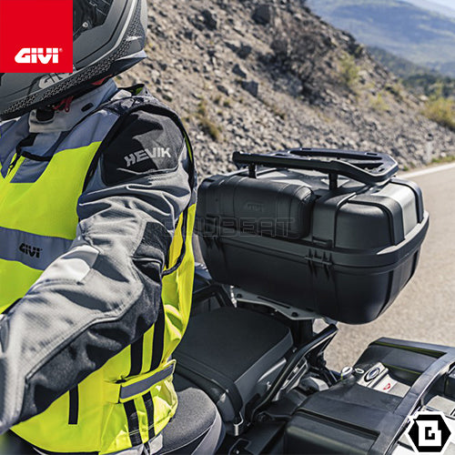 GIVI TRK52BB TREKKER トップケース ブラック樹脂カバータイプ MONOKEYタイプ 52L容量 ブラック