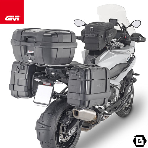 GIVI TRK52BB TREKKER トップケース ブラック樹脂カバータイプ MONOKEYタイプ 52L容量 ブラック