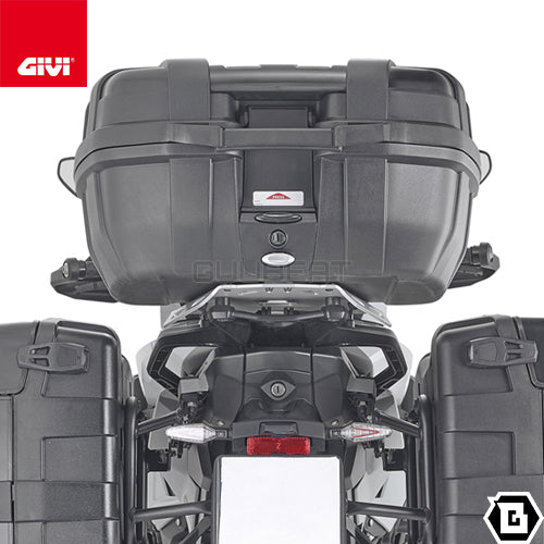 GIVI TRK52BB TREKKER トップケース ブラック樹脂カバータイプ MONOKEYタイプ 52L容量 ブラック