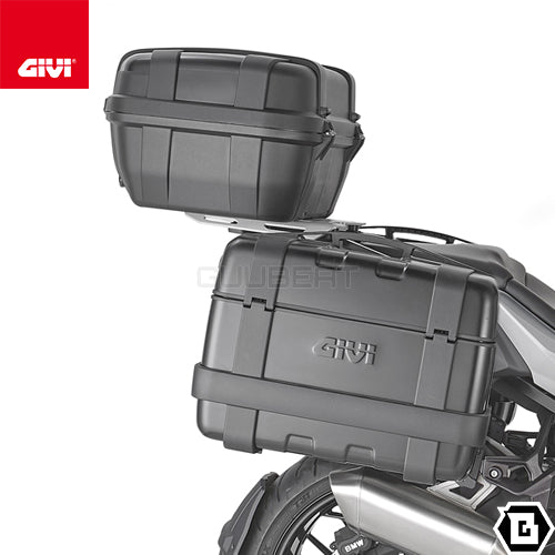 GIVI TRK52BB TREKKER トップケース ブラック樹脂カバータイプ MONOKEYタイプ 52L容量 ブラック