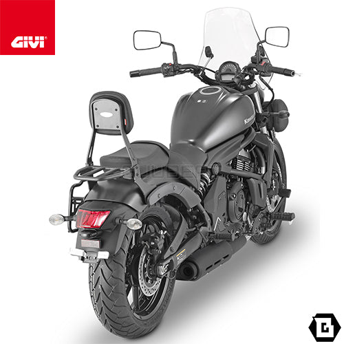 GIVI TS4115B バックレスト キャリア付き ブラック／KAWASAKI バルカン S専用