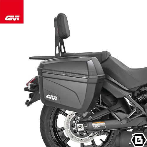 GIVI TS4115B バックレスト キャリア付き ブラック／KAWASAKI バルカン S専用