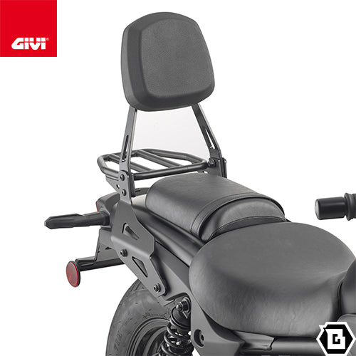 GIVI TS4134C バックレスト キャリア付き／KAWASAKI エリミネーター 500専用