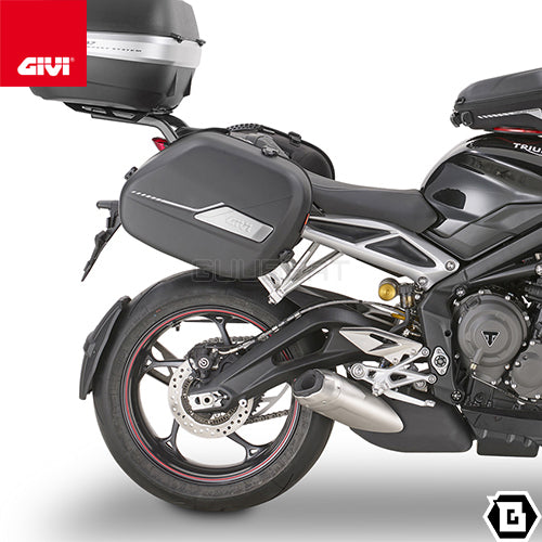 GIVI TST6412 サイドバッグホルダー ST604 MULTI LOCK (マルチロック)用／TRIUMPH ストリートトリプル 765専用