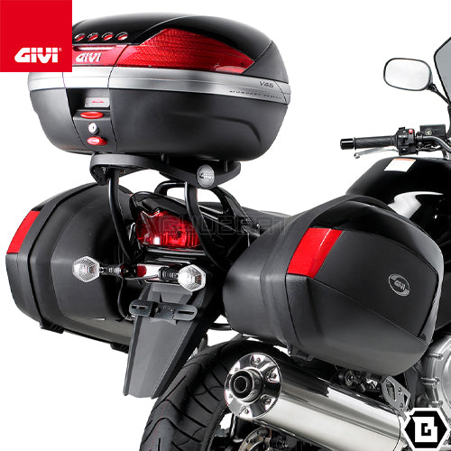 GIVI V35N MONOKEY SIDE サイドケース レッドレンズ 左右セット 片側35L容量 ブラック