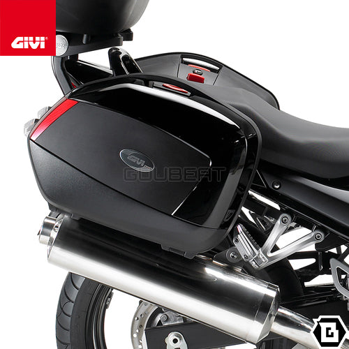 GIVI V35N MONOKEY SIDE サイドケース レッドレンズ 左右セット 片側35L容量 ブラック