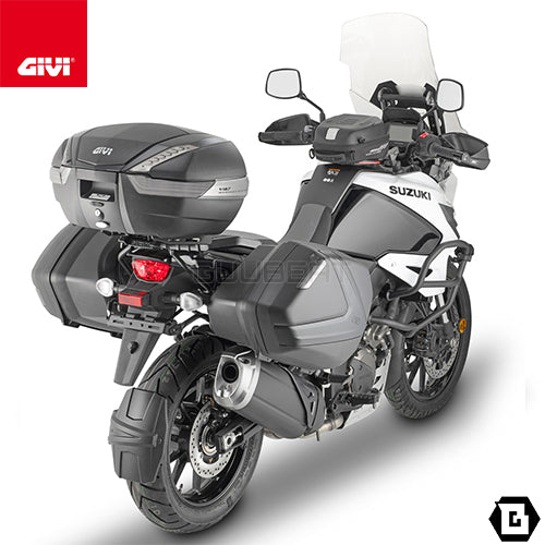 GIVI V37NNT MONOKEY SIDE サイドケース クリアレンズ 左右セット 片側37L容量 ブラック