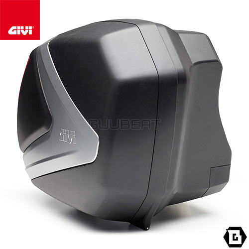 GIVI V37NT MONOKEY SIDE サイドケース クリアレンズ 左右セット 片側37L容量 ブラック / シルバー