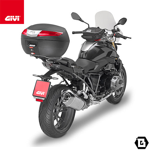 GIVI V40N トップケース MONOKEYタイプ 40L容量 レッドレンズ