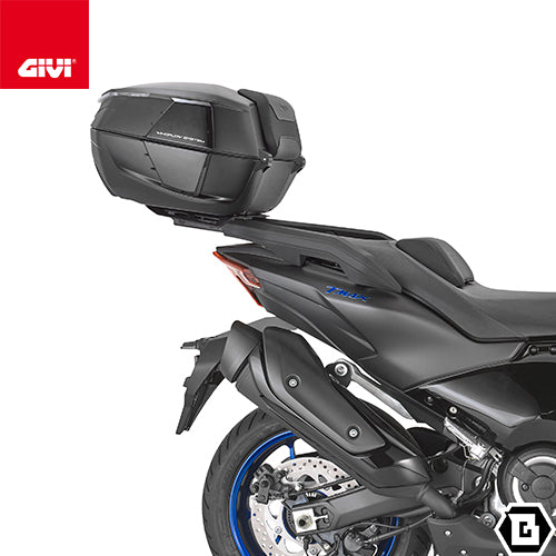 GIVI V49NB AIRトップケース MONOKEYタイプ 47L容量 ブラックパネル / クリアレンズ ブラック