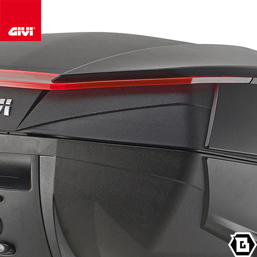 GIVI V49N AIRトップケース MONOKEYタイプ 49L容量 ブラックサイドパネル / スモークレンズ ブラック / シルバー