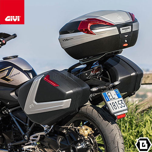 GIVI V56NNT MAXIA 4 トップケース MONOKEYタイプ 56L容量 ブラックパネル / クリアレンズ