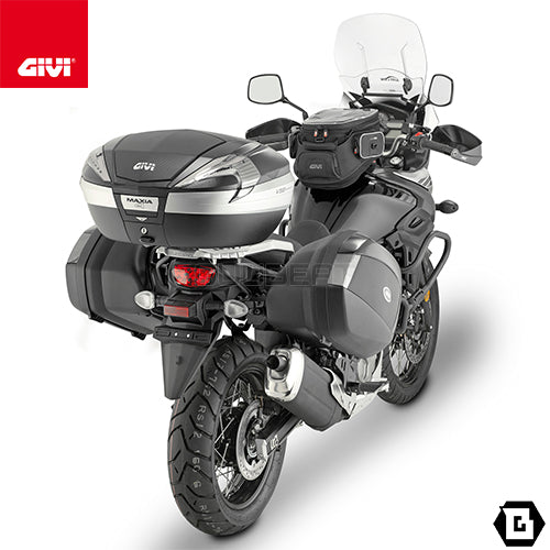 GIVI V56NNT MAXIA 4 トップケース MONOKEYタイプ 56L容量 ブラックパネル / クリアレンズ