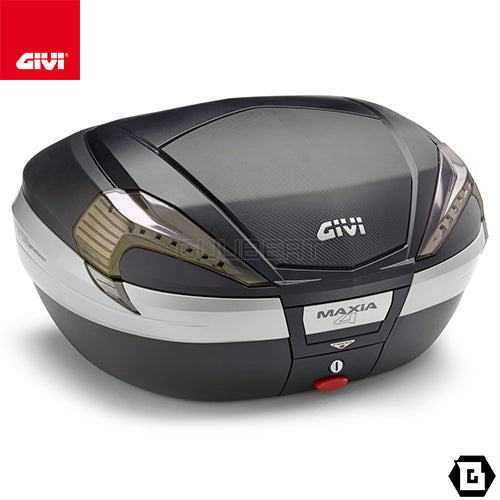 GIVI V56NNT MAXIA 4 トップケース MONOKEYタイプ 56L容量 ブラックパネル / クリアレンズ