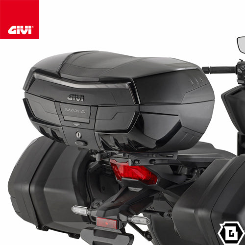 GIVI V58NB MAXIA 5 トップケース MONOKEYタイプ 58L容量 ブラックエディション ブラック