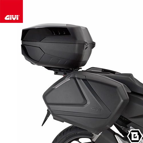 GIVI V58NB MAXIA 5 トップケース MONOKEYタイプ 58L容量 ブラックエディション ブラック