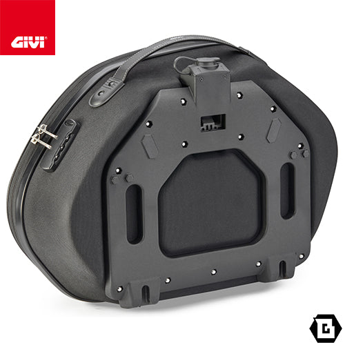 GIVI WL900B サイドバッグ セミハード MONOKEY 50L (片側 25L) 容量 ブラック