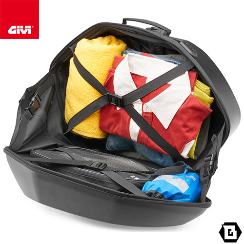 GIVI WL900B サイドバッグ セミハード MONOKEY 50L (片側 25L) 容量 ブラック