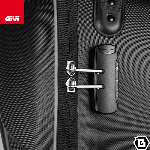 GIVI WL900B サイドバッグ セミハード MONOKEY 50L (片側 25L) 容量 ブラック