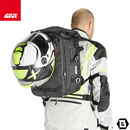 GIVI XL02 カーゴバッグ 防水 25 - 35L容量可変 X-lineシリーズ ブラック