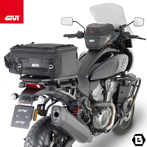 GIVI XL03 シートバッグ 防水 39 - 52L容量可変 X-lineシリーズ ブラック