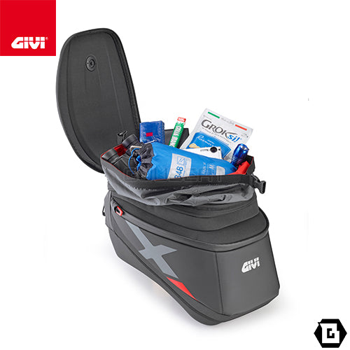 GIVI XL04B タンクバッグ タンクロック ( TANKLOCK )  15L - 20L容量可変 X-lineシリーズ ブラック／VOGE VALICO 900 DSX専用