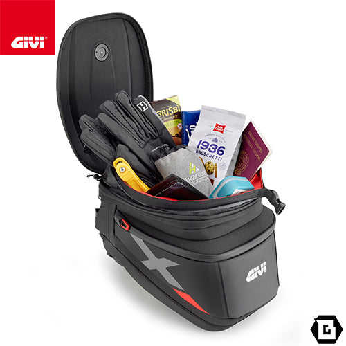 GIVI XL05B タンクバッグ タンクロック ( TANKLOCK )  15L - 18L容量可変 X-lineシリーズ／HONDA CRF1100L アフリカツイン専用