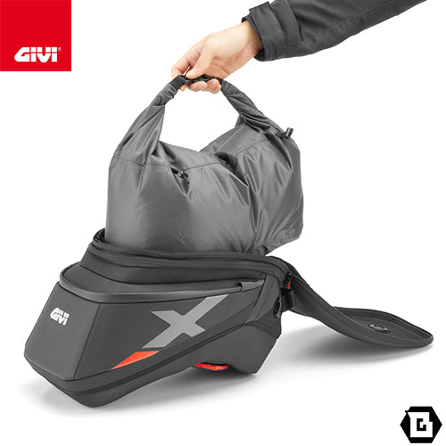 GIVI XL05B タンクバッグ タンクロック ( TANKLOCK )  15L - 18L容量可変 X-lineシリーズ／HONDA CRF1100L アフリカツイン専用