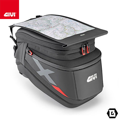 GIVI XL05B タンクバッグ タンクロック ( TANKLOCK )  15L - 18L容量可変 X-lineシリーズ／HONDA CRF1100L アフリカツイン専用