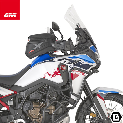 GIVI XL05B タンクバッグ タンクロック ( TANKLOCK )  15L - 18L容量可変 X-lineシリーズ／HONDA CRF1100L アフリカツイン専用