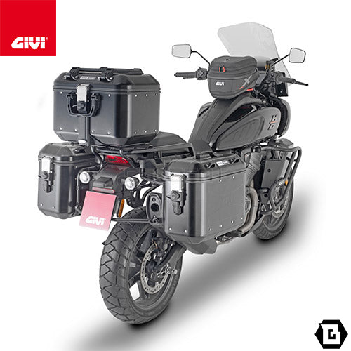 GIVI XL06B タンクバッグ タンクロック ( TANKLOCK )  15L - 20L容量可変 X-lineシリーズ ブラック