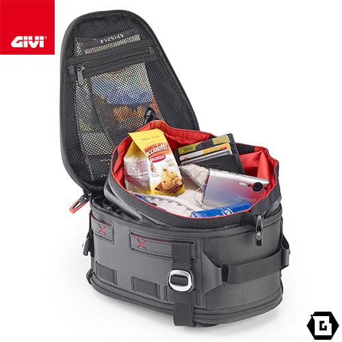 GIVI XL07B シートバッグ 防水仕様 9〜12L容量可変｜X-lineシリーズ YKKジッパー採用モデル