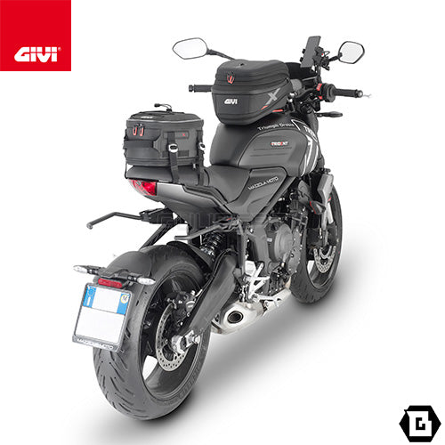GIVI XL07B シートバッグ 防水仕様 9〜12L容量可変｜X-lineシリーズ YKKジッパー採用モデル