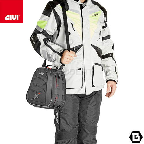 GIVI XL07B シートバッグ 9 - 12L容量可変 X-lineシリーズ ブラック