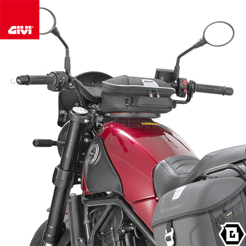 GIVI XS319Y タンクバッグ MINI タンクロック ( TANKLOCK )  3L容量 ブラック