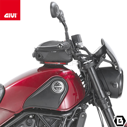 GIVI XS319Y タンクバッグ MINI タンクロック ( TANKLOCK )  3L容量 ブラック